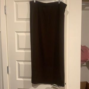 Dark brown woman’s skirt